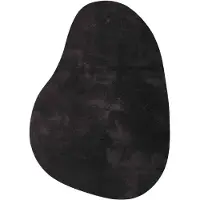 vidaXL Tapijt HUARTE Zwart 140 x 200 cm Polyester
