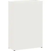 vidaXL Regen Paraplu Stand Wit 28 x 12 x 41 cm Staal