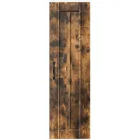 vidaXL Wandkast LUCCA, gerookt eikenhout, 30 x 31 x 100 cm
