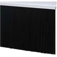 vidaXL Zelfklevende Deurborstels 2 st Wit 100 cm Aluminiumlegering