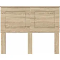 vidaXL Hoofdbord Sonoma Eik 100 cm Geconstrueerd hout