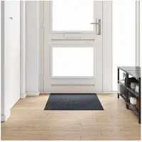 vidaXL Tapijt Loper Antraciet 80 x 150 cm Stof
