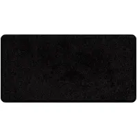 vidaXL Tapijt Loper Zwart 50 x 100 cm 100% Polypropyleen Tuft