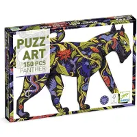 Djeco puzzel Black Panther 150 stukjes - FSC karton - kinderpuzzel.