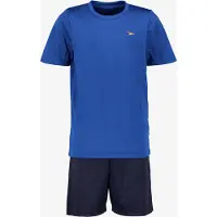 Dutchy Pro tweedelig kinder sport set donkerblauw maat 116