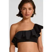 Hunkemoller Bikinitop Malibu Zwart Dames | Maat: M
