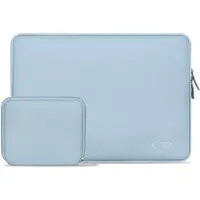 TechProtection Nylon Plus MacBook 13 / 14 Inch Sleeve Blauw