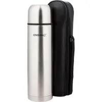 King Hoff 4052 Roestvrijstalen Thermosfles - 500ml - Dubbelwandige Isolatie - Warm & Koud - Thermoskan - Isoleerkan