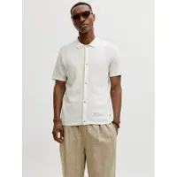 Jack & Jones Overhemd 'JJEGeorge' wit