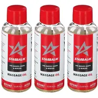 Starbalm Massageolie 3x50 ml Massage-olie