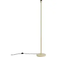 QAZQA Japandi vloerlamp beige zonder kap - Simplo