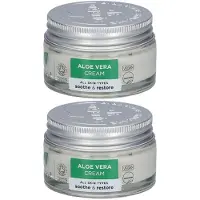 Dr.Organic Organic Aloe Vera Concentrated Cream 2x50 ml Crème