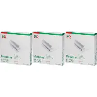 Lohmann & Rauscher Metalline Steriel Kompres 8 x 10cm 23083 3x10 St Compressen