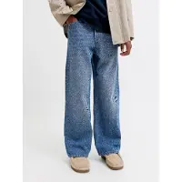 Jack & jones Junior Jeans 'JJIDave JJOriginal' blauw denim