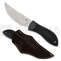 Spyderco Moran Upswept Gray Damasteel SPRINT mes