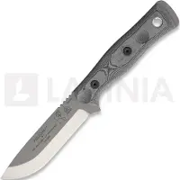Tops knives B.O.B. Fieldcraft 154CM Grey/Black Micarta BROS-154-BLM bushcraftmes