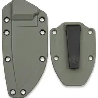 ESEE Model 3 Sheath with clip, foliage green