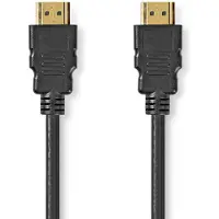 Nedis Ultra High Speed ??HDMI-Kabel | HDMI Connector | HDMI Connector | 8K@60Hz | 48 Gbps | 1.00 m | Rond | 6.0 mm | Zwart | Label - CVGL35000BK10