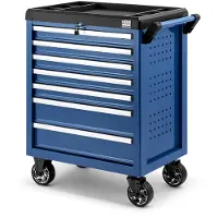 HBM gevulde gereedschapswagen, 154-delig, blauw