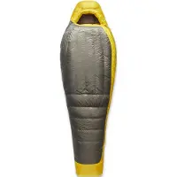 Sea to Summit - Trekking slaapzakken - Spark 7C/45F Down voor Unisex van Nylon - Maat Long - Grijs