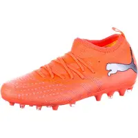Puma Sportschoen 'Future 9 Match' neonrood / zwart / zilver