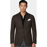 Bos Colbert Bruin Mylo Jersey Jacket Drop 8 253038MY69BO/870 dark brown
