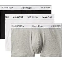 Calvin Klein relaxed fit trunk 3-pack MP1 zwart, wit, gemêleerd grijs heren 4XL