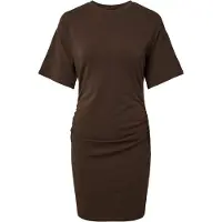 Pieces Pcalli Midi-jurk Dames Bruin S