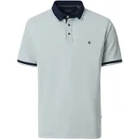 Casamoda Polo Piqué Contrast Lichtgroen | Groen | Maat XL