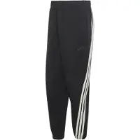 Adidas Sportbroek 'Kit 3-Stripes Regular Cuffed' zwart / wit