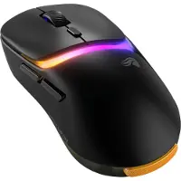 Glorious Model D3 Wireless, versie voor rechtshandigen, optische sensor, draadloos (RF), 30000 DPI, zwart