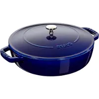 Staub - Universal Pan with Chistera Lid - Dark Blue - 24 cm