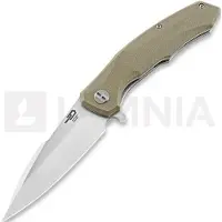 Bestech Warwolf - Stonewash + Satin - G10 vouwmes, beige