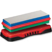 Lansky Sharpeners Double Side Diamond Benchstone