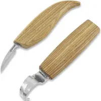 BeaverCraft S02 Spoon Carving Set With Detail Knife, houtsnijset