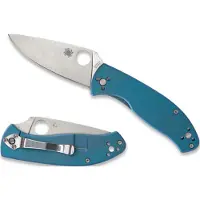 Spyderco Tenacious Blue Ti vouwmes