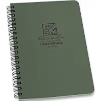Rite in the rain Universal Spiral Notebook 973,4 5/8" x 7", Green, notitieboek