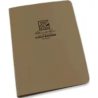 Rite in the rain All-Weather 1/2" Ringband 5 5/8" x 7 7/8" Tan Binder (nr. 9200T)