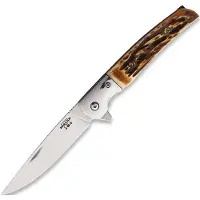 Bear & Son Rancher Linerlock Stag Bone
