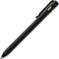 Big Idea Design Slim Bolt Action Pen SBA-BK Black Titanium, everyday carry pen