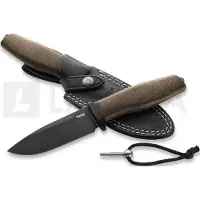 Lionsteel Acha - Green Burlap - Black blade mes