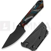 Kizer Cutlery Harpoon Mini 1040S6 Black CPM 3V, G-Mascus, vaststaand mes, Maverick Customs design