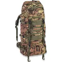 Defcon 5 backpack 100 liter 75 x 35 x 30 cm polyester legergroen