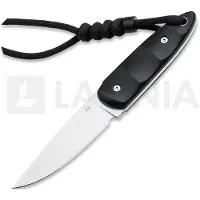 Böker Plus Pollywog 02BP0005 Satin Nitro-V, Black G10, nekmes