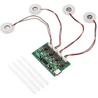 Torribaly DC5V Type-C Luchtbevochtiger DIY Kits Mist Maker en Driver Printplaat 4 Fogger Verneveling Film Verstuiver Vel