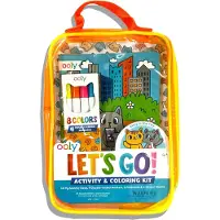 Ooly - Let's Go! Activity & coloring kit - Kitty in the city
