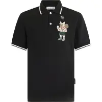 Philipp Plein Polo T-Shirt New York Tennis Patch