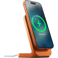 Nomad Stand One 25 Watt MagSafe 2 In 1 Oplader Oranje