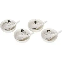 Pols Potten Undressed Bowls 4-pack - Diepe borden Mix - 230-400-179