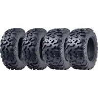 Parnells 27x11.00R14 & 27x9.00R14 ATV-banden OBOR Vulture 6-ply Road Legal (set van 2 & 2)